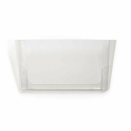 BONDAD Unbreakable Plastic Letter Wall File, Clear BO3757654